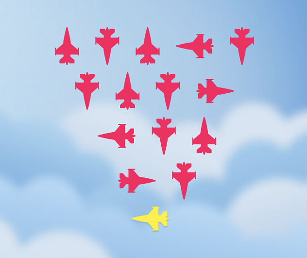 Eriksenův flanker: jedna z nejznámějších úloh na selektivní pozornost