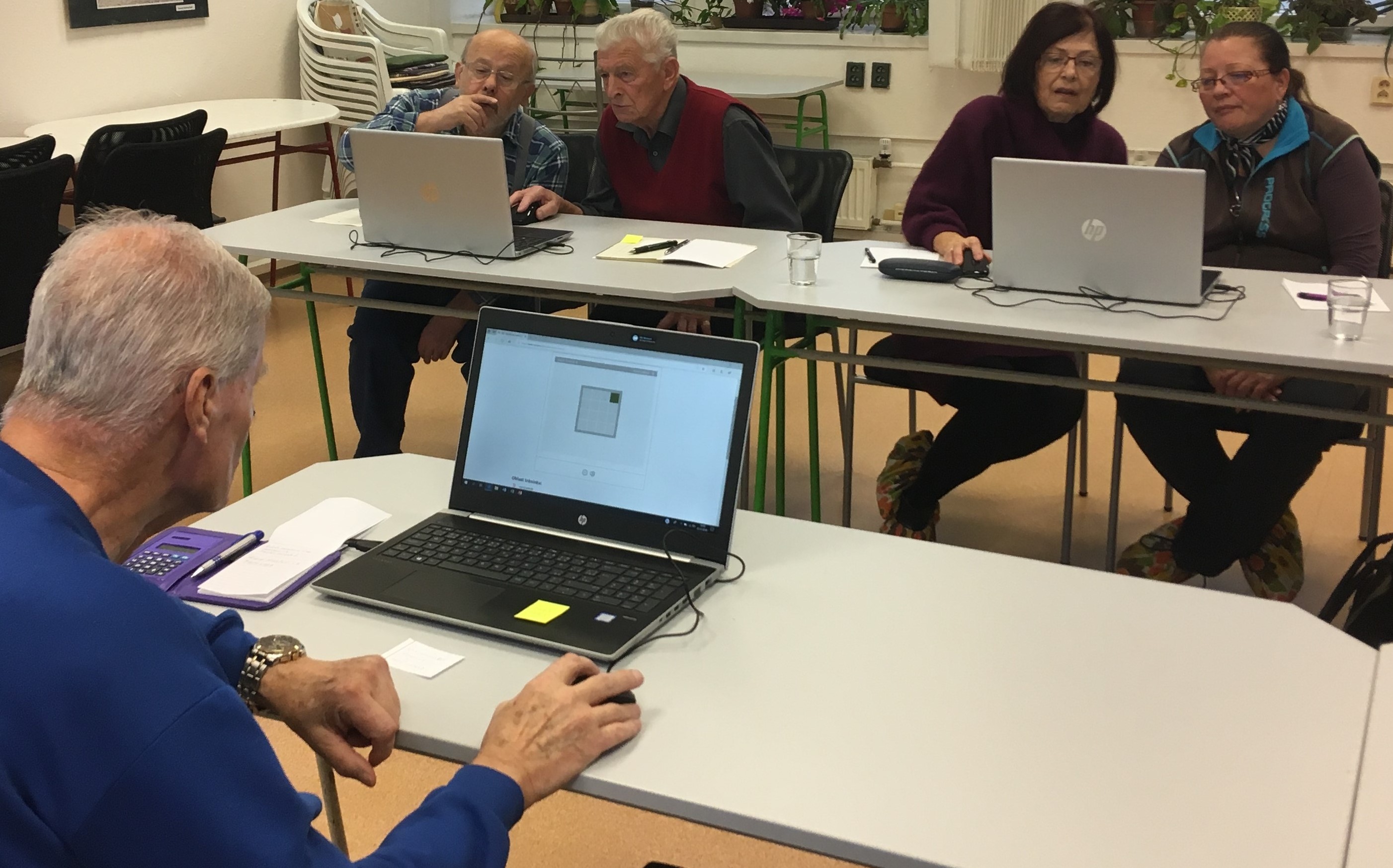 Workshop v Klube seniorov v Rožnove pod Radhoštěm